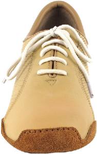argentine tango shoes-Very Fine Dance Sneakers - VF CD1119-Nude Leather-image 2